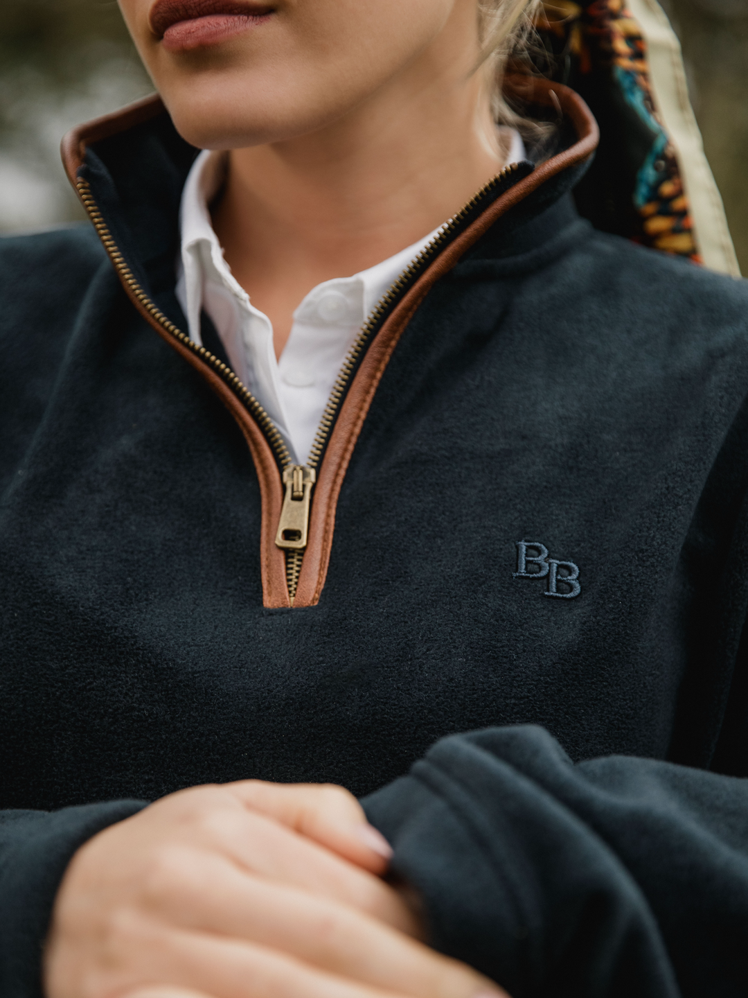 Topsham Unisex Fleece - Navy