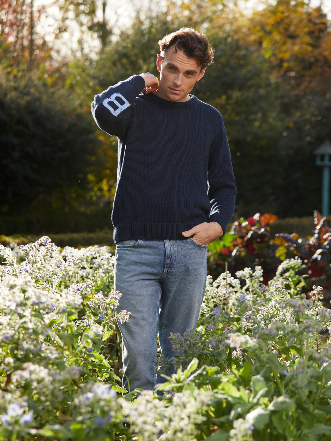 Bigbury Unisex Jumper - Navy