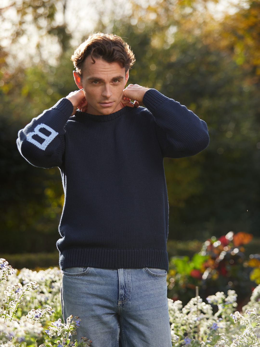 Bigbury Unisex Jumper - Navy