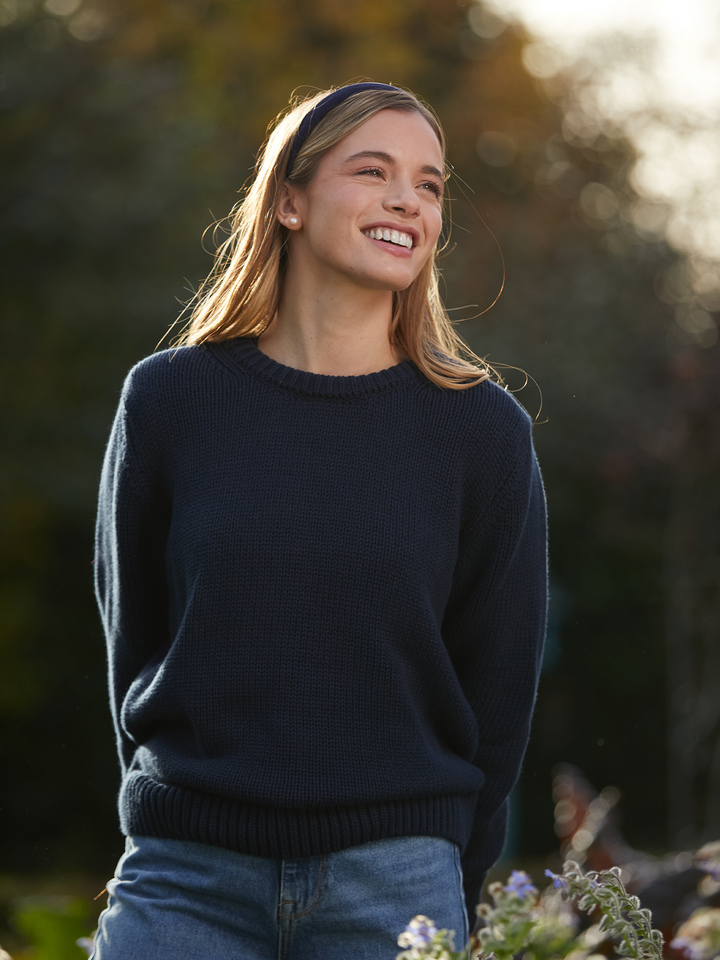 Bigbury Unisex Jumper - Navy