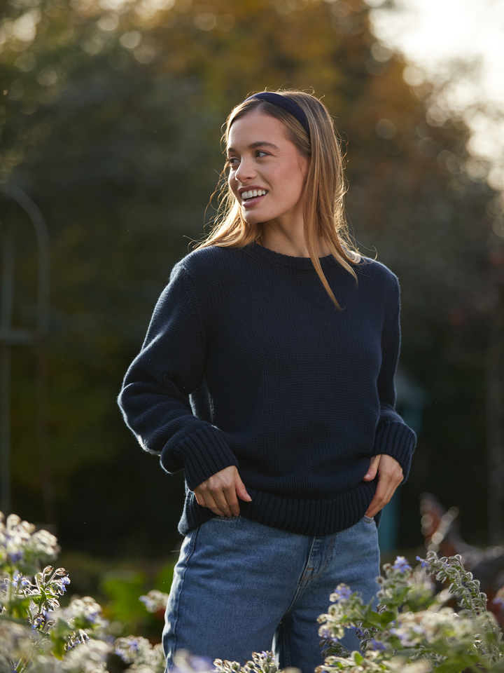 Bigbury Unisex Jumper - Navy