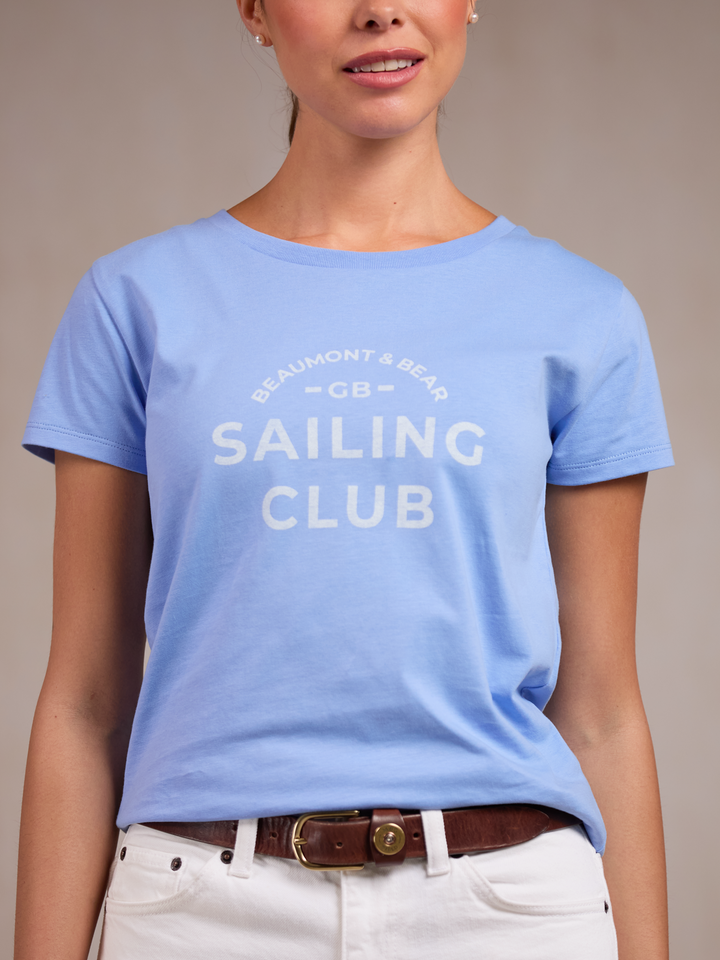 Sailing Club Women's T-Shirt - Cornflower Blue