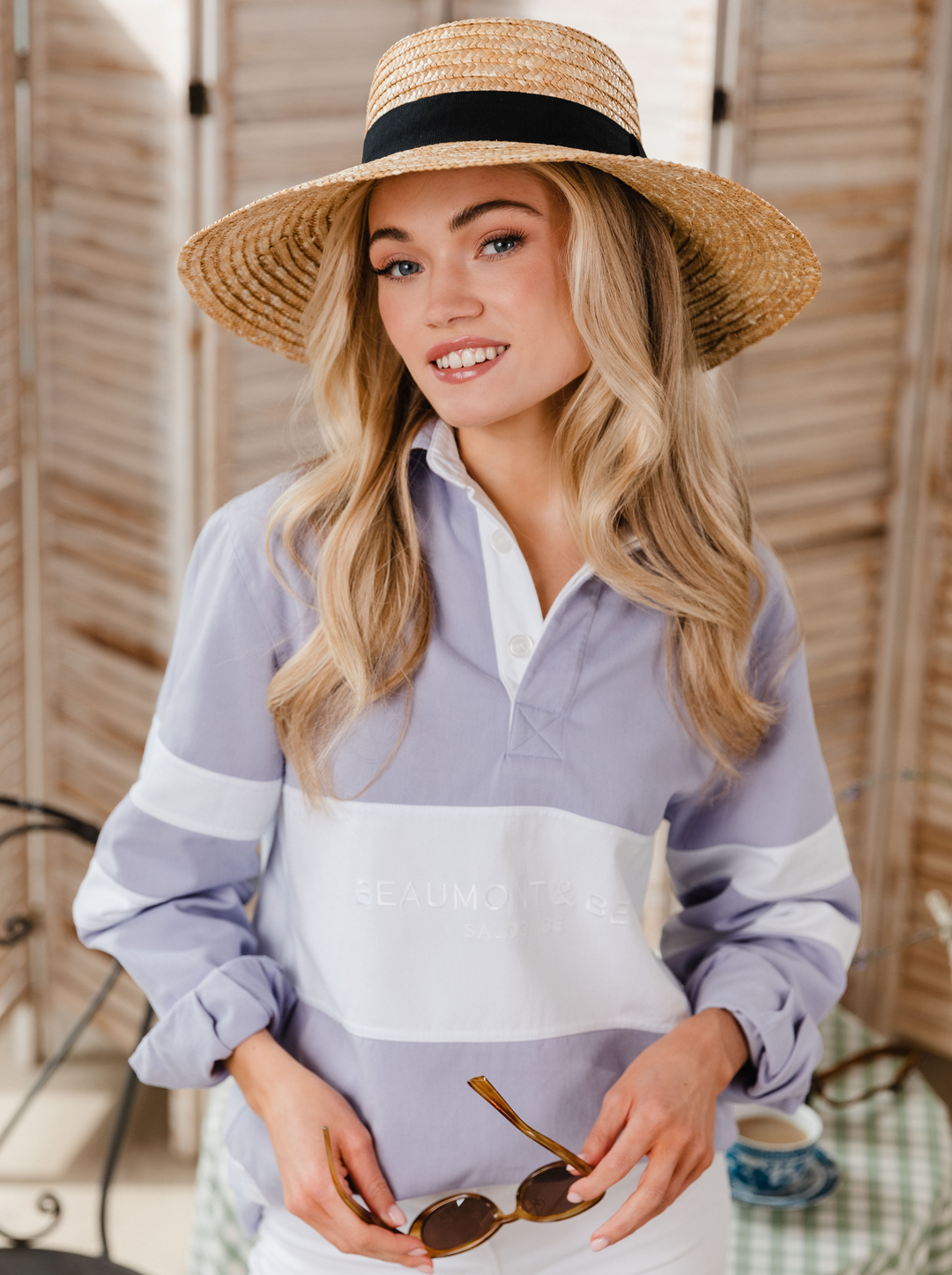 Sandhills Unisex Deck Shirt - Lilac