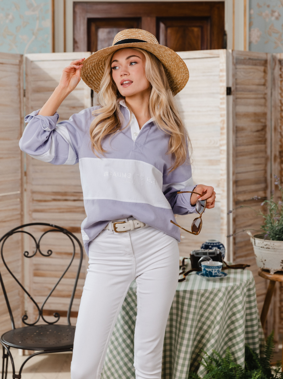 Sandhills Unisex Deck Shirt - Lilac