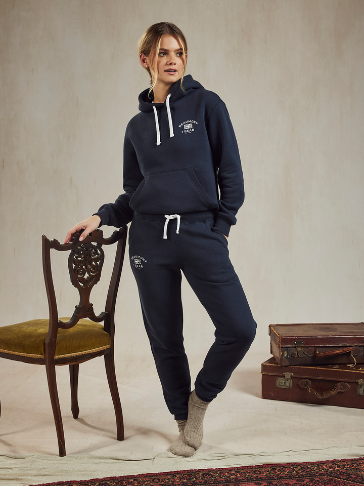 North Sands Unisex Hoodie - Washed Navy