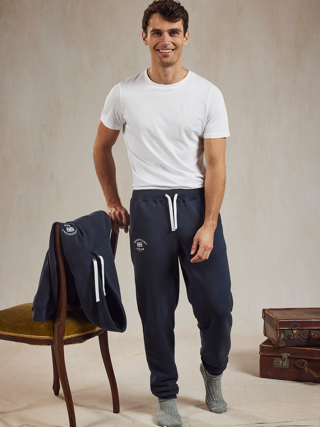 North Sands Unisex Joggers - Washed Navy