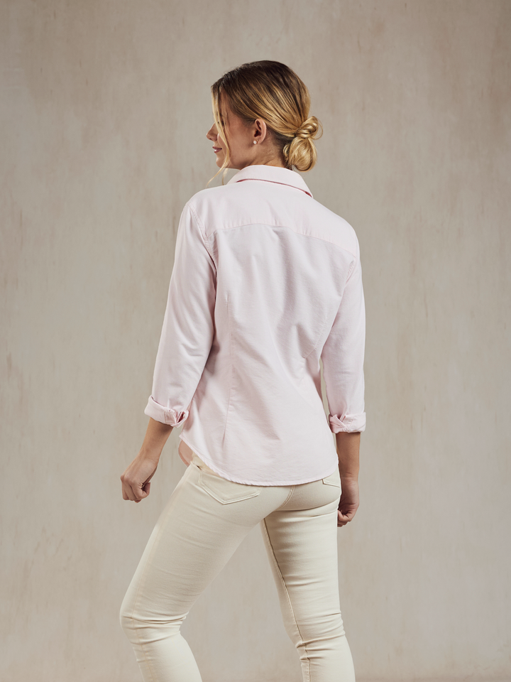 Buckland Women's Oxford Shirt - Powder Pink