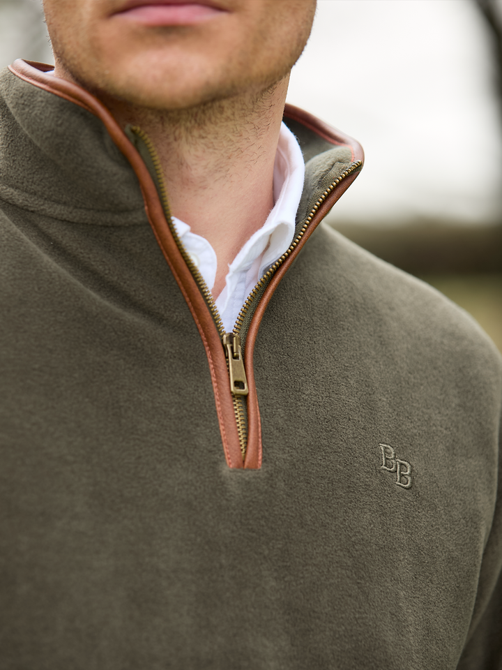 Topsham Unisex Fleece - Khaki