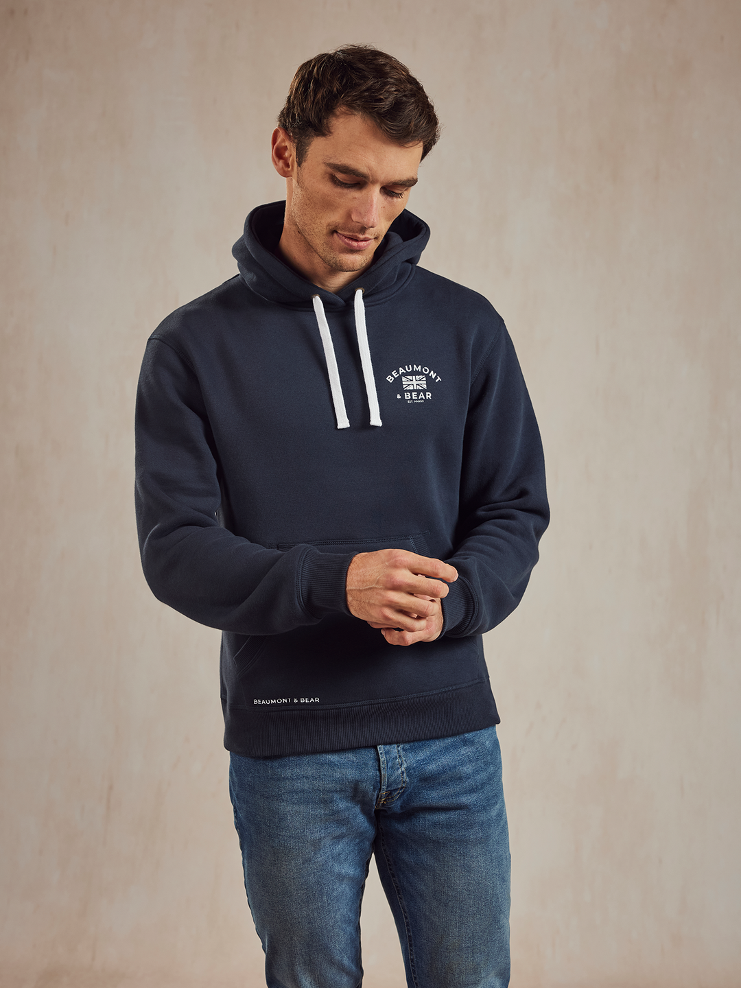 North Sands Unisex Hoodie - Washed Navy