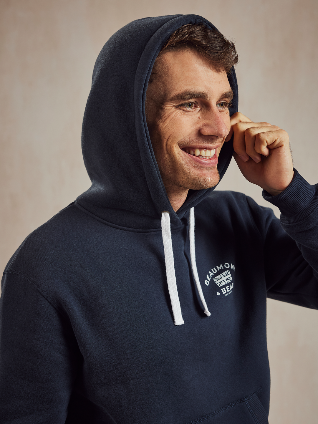 North Sands Unisex Hoodie - Washed Navy